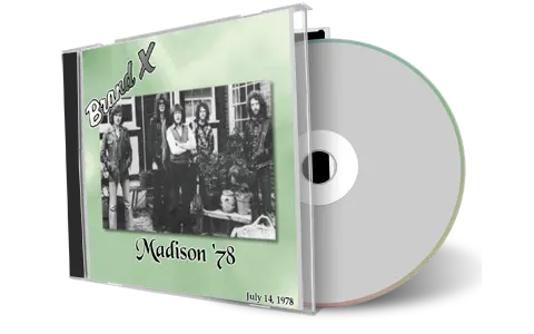 Artwork Cover of Brand X 1978-07-14 CD Madison Audience