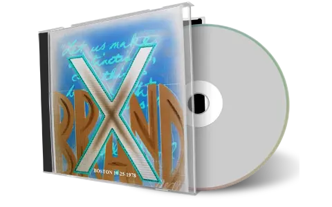Artwork Cover of Brand X 1978-10-25 CD Boston Audience