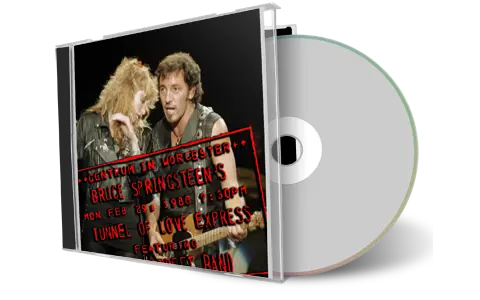 Artwork Cover of Bruce Springsteen 1988-02-29 CD Worcester Audience