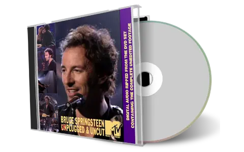 Artwork Cover of Bruce Springsteen 1992-09-22 CD MTV Unplugged And Uncut Soundboard