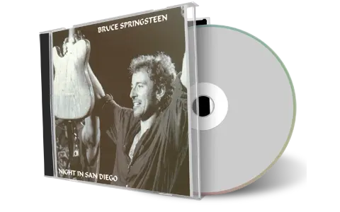 Artwork Cover of Bruce Springsteen 1992-09-29 CD San Diego Audience