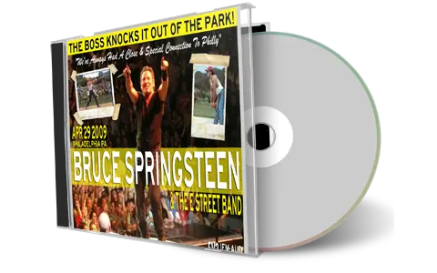 Artwork Cover of Bruce Springsteen 2009-04-29 CD Philadelphia Soundboard
