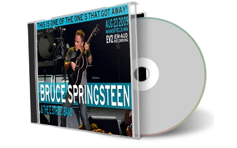 Artwork Cover of Bruce Springsteen 2009-08-23 CD Mansfield Soundboard