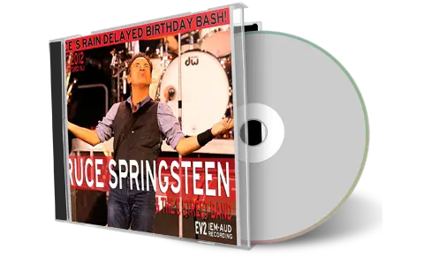 Artwork Cover of Bruce Springsteen 2012-09-22 CD East Rutherford Soundboard