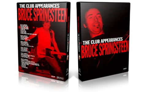 Artwork Cover of Bruce Springsteen Compilation DVD The Club Appearances Audience