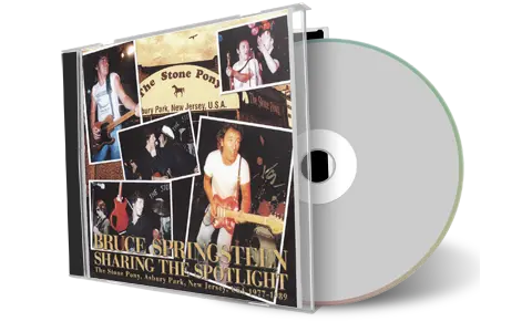 Artwork Cover of Bruce Springsteen Compilation CD Sharing The Spotlight Audience