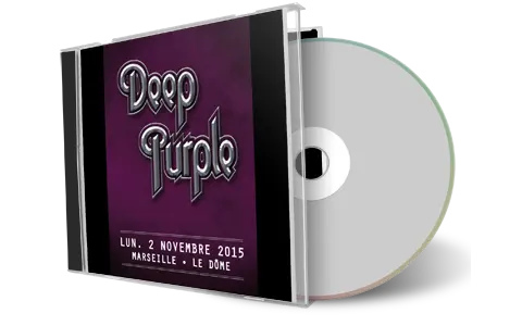 Artwork Cover of Deep Purple 2015-11-02 CD Marseille Audience