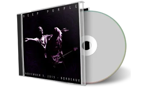Artwork Cover of Deep Purple 2015-11-03 CD Bordeaux Audience