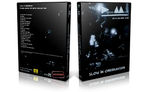 Artwork Cover of Depeche Mode 2013-12-05 DVD Oberhausen Proshot