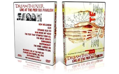 Artwork Cover of Dream Theater 2002-09-06 DVD Baltimore Audience