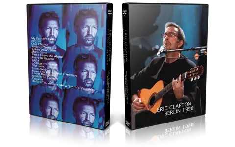 Artwork Cover of Eric Clapton 1998-11-21 DVD Berlin Audience