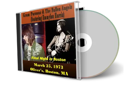 Artwork Cover of Gram Parsons 1973-03-25 CD Boston Audience
