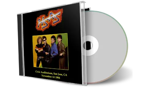 Artwork Cover of HSAS 1984-11-14 CD San Jose Soundboard
