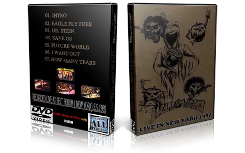 Artwork Cover of Helloween 1989-05-06 DVD New York City Audience