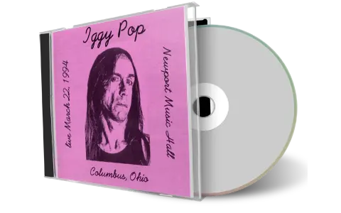 Artwork Cover of Iggy Pop 1994-03-22 CD Columbus Audience