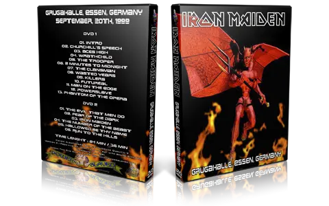 Artwork Cover of Iron Maiden 1999-09-20 DVD Essen Audience