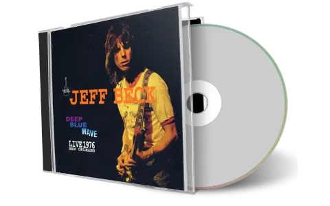 Artwork Cover of Jeff Beck 1976-12-08 CD New Orleans Audience