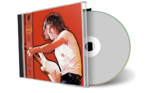 Artwork Cover of Jeff Beck 1980-09-06 CD San Diego Audience