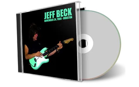 Artwork Cover of Jeff Beck 1989-11-24 CD Houston Audience