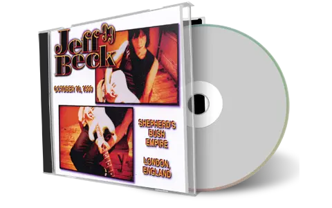 Artwork Cover of Jeff Beck 1999-10-10 CD London Audience