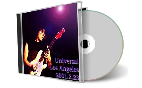 Artwork Cover of Jeff Beck 2001-02-23 CD Los Angeles Audience