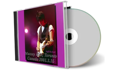 Artwork Cover of Jeff Beck 2001-03-16 CD Toronto Audience