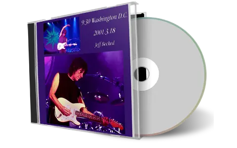 Artwork Cover of Jeff Beck 2001-03-18 CD Washington Audience