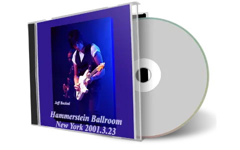 Artwork Cover of Jeff Beck 2001-03-23 CD New York City Audience