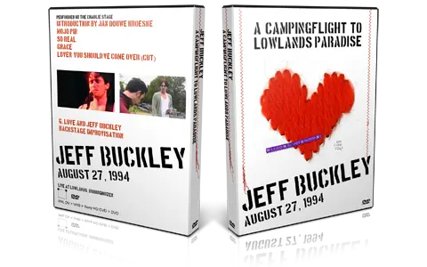 Artwork Cover of Jeff Buckley 1994-08-27 DVD Lowlands festival Audience