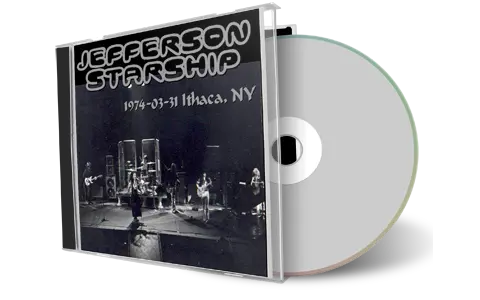 Artwork Cover of Jefferson Starship 1974-03-31 CD Ithaca Audience