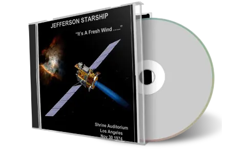 Artwork Cover of Jefferson Starship 1974-11-30 CD Los Angeles Audience