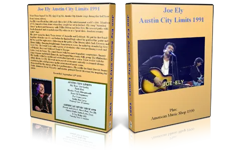 Artwork Cover of Joe Ely 1990-09-12 DVD Austin Proshot