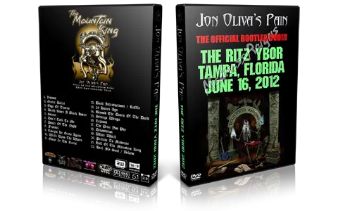 Artwork Cover of Jon Olivas Pain 2012-06-16 DVD Tampa Audience