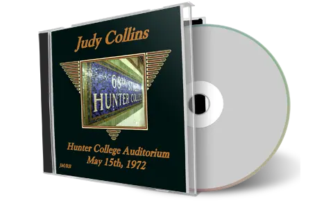 Artwork Cover of Judy Collins 1972-05-15 CD New York City Soundboard