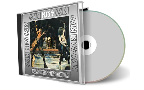 Artwork Cover of KISS 1975-04-19 CD Palatine Audience