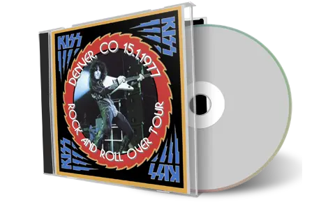Artwork Cover of KISS 1977-01-15 CD Denver Audience