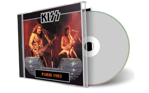 Artwork Cover of KISS 1983-10-31 CD Paris Audience