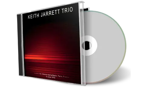 Artwork Cover of Keith Jarrett 1972-06-09 CD Paris Soundboard