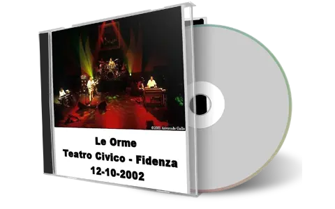 Artwork Cover of Le Orme 2002-10-12 CD Fidenza Audience