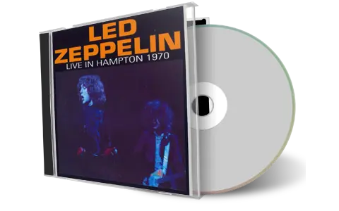 Artwork Cover of Led Zeppelin 1970-08-17 CD Hampton Audience
