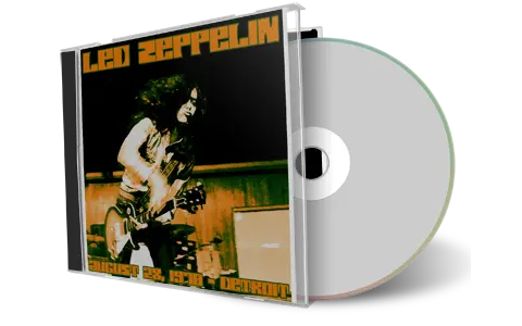 Artwork Cover of Led Zeppelin 1970-08-28 CD Detroit Audience