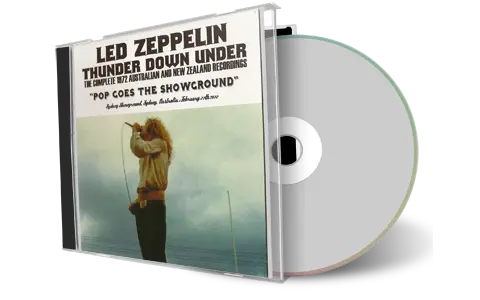 Artwork Cover of Led Zeppelin 1972-02-27 CD Sydney Audience
