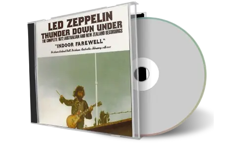 Artwork Cover of Led Zeppelin 1972-02-29 CD Brisbane Audience