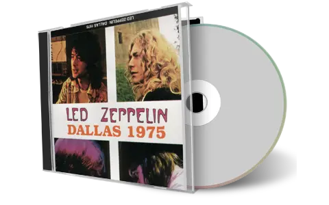 Artwork Cover of Led Zeppelin 1975-03-04 CD Dallas Soundboard