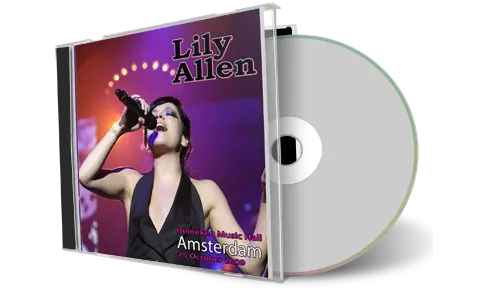 Artwork Cover of Lily Allen 2009-10-25 CD Amsterdam Audience