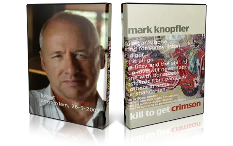Artwork Cover of Mark Knopfler 2007-09-26 DVD Amsterdam Audience