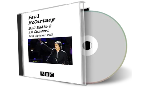 Artwork Cover of Paul McCartney 2013-10-16 CD BBC Radio Soundboard