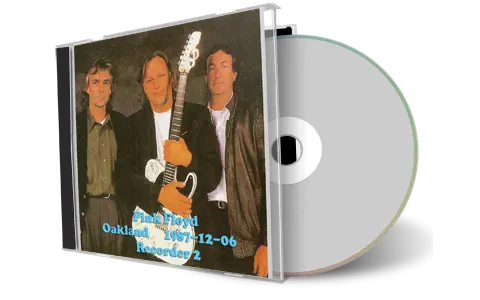 Artwork Cover of Pink Floyd 1987-12-06 CD Oakland Audience