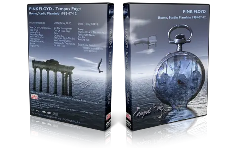 Artwork Cover of Pink Floyd 1988-07-12 DVD Rome Audience