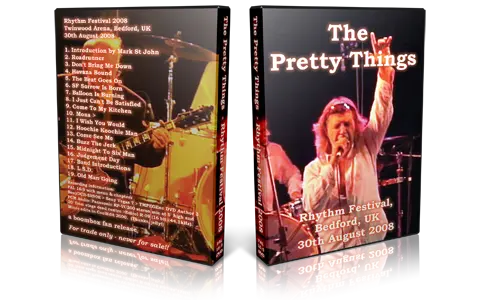 Artwork Cover of Pretty Things 2008-08-30 DVD Clapham Audience